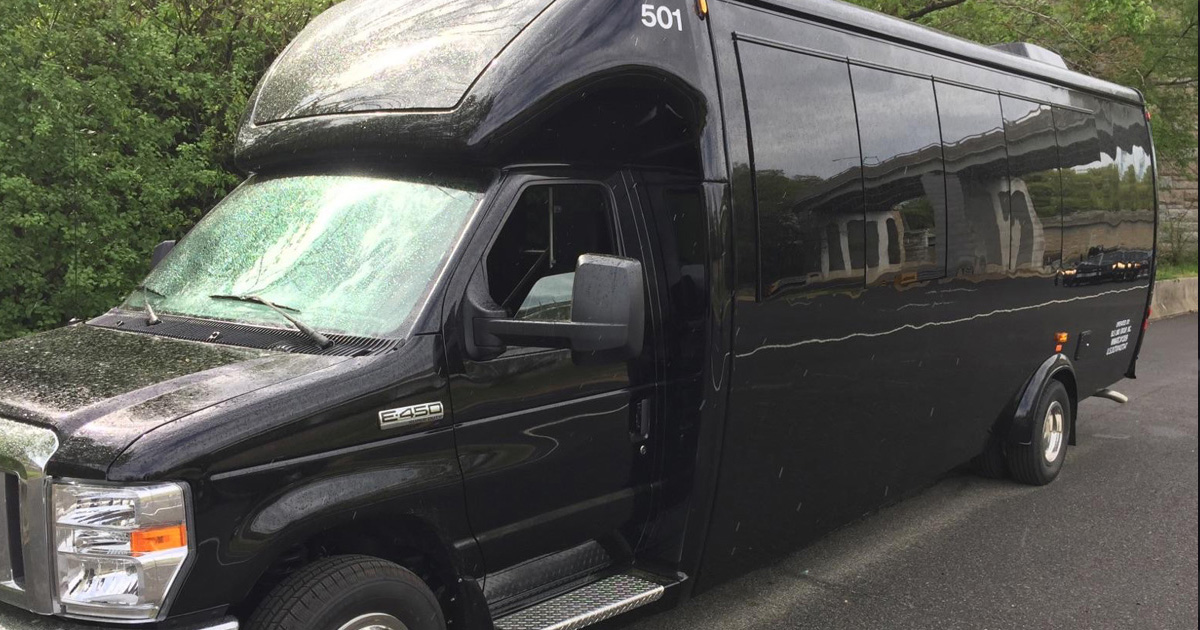 Monumental Tours Vehicles 23 passenger van