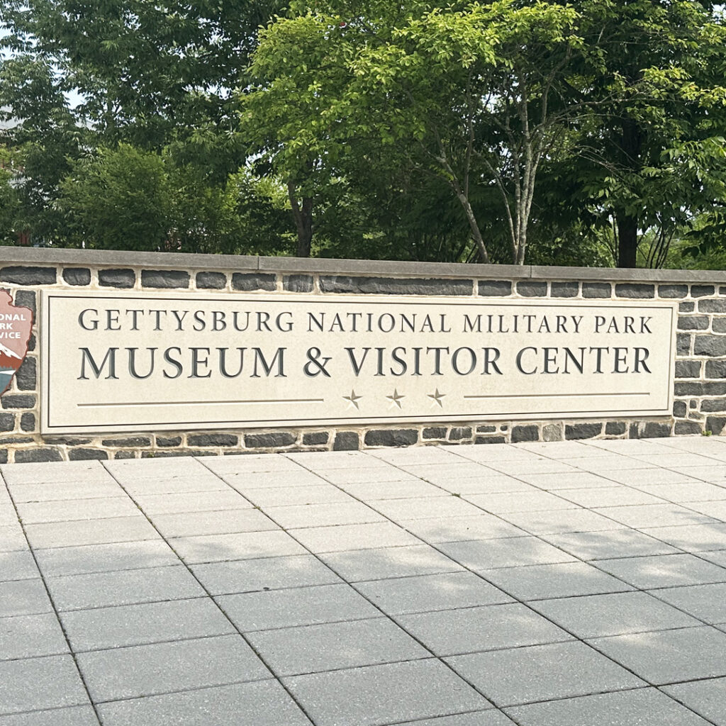 Gettysburg Tour Washington DC Museum and Visitor entrance