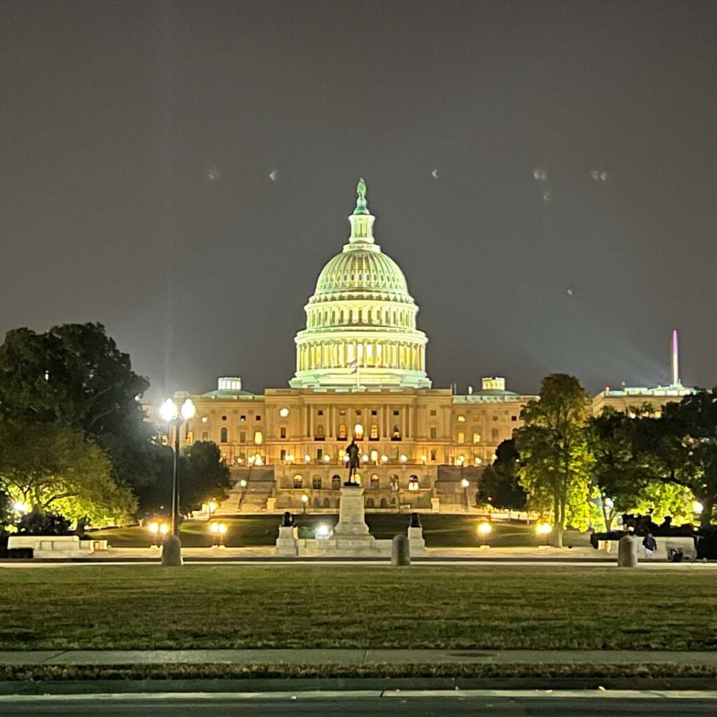 Washington DC Moonlight Tours