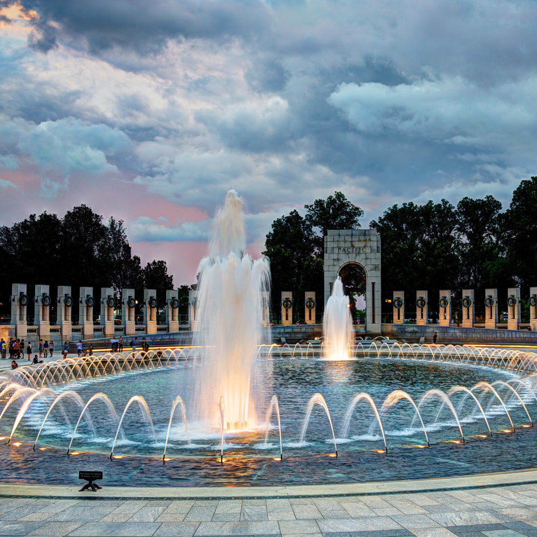 World War 2 Memorial Washington DC